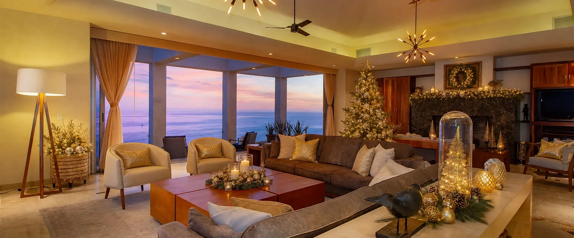 Christmas luxury villa rental Villa Turquesa in Cabo San Lucas