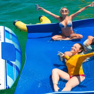 16 1paddleboard  watermatincluded with 35   the good life yacht