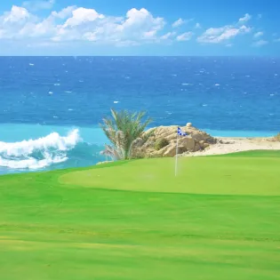 cabo real    hole 5 green