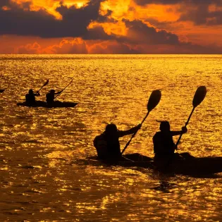 kayakingsunset