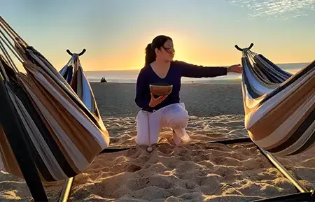 sound healing hammock