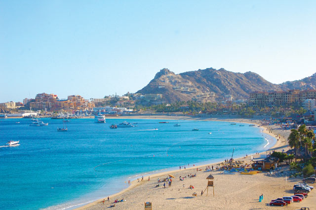 Medano Beach in Cabo San Lucas Mexico	