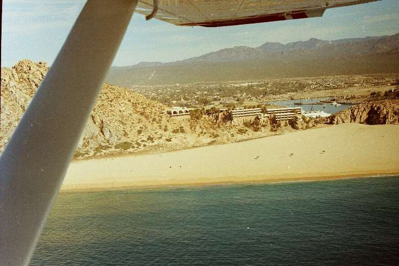 Hotel Finisterra in Cabo San Lucas, Mexico in 1988	