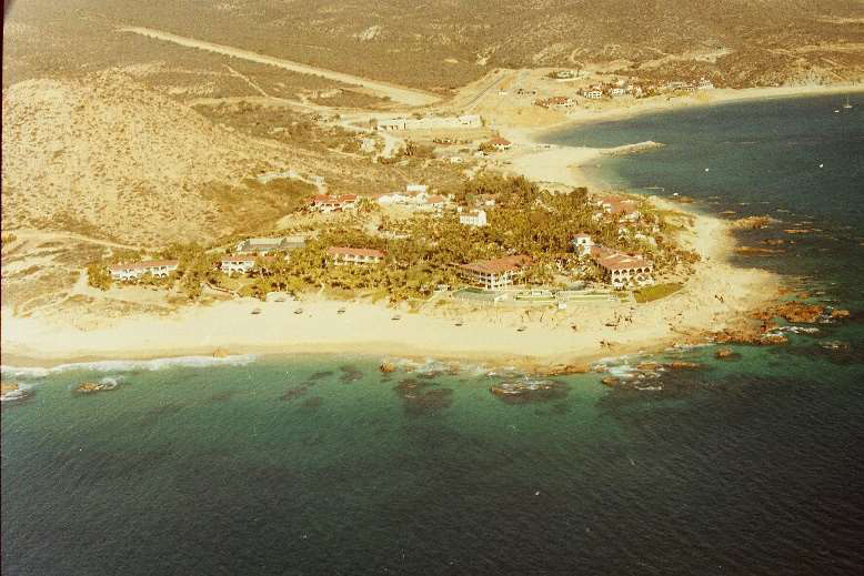 Historic photo of Hotel Palmilla in 1988, Cabo San Lucas, Mexico	