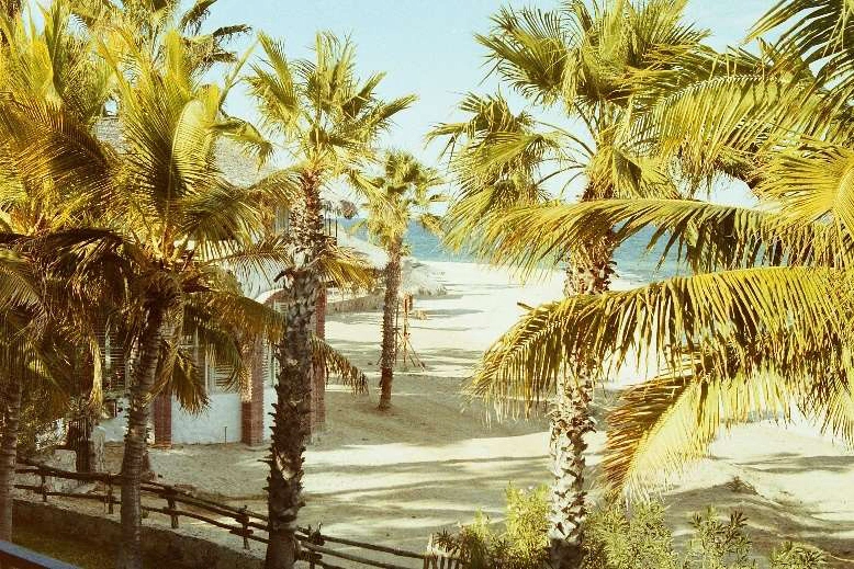 Historic photo of Rancho Buena Vista in Baja California Sur, Mexico in 1972	