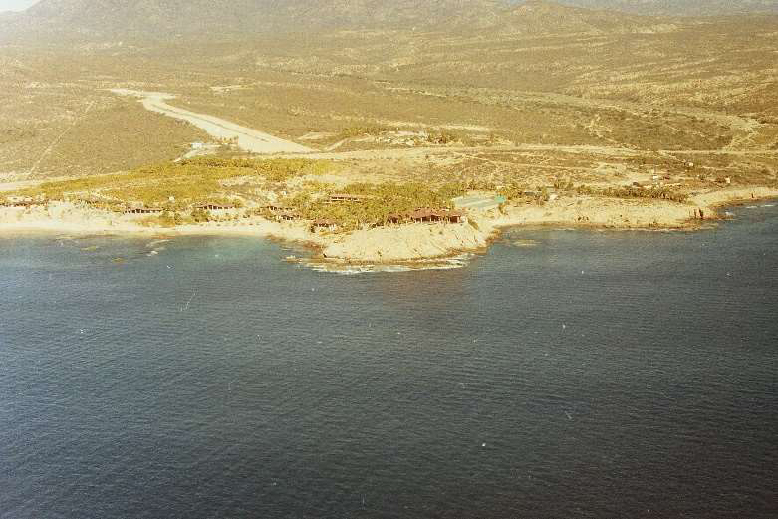 Historic photo of Hotel Cabo San Lucas in 1988	