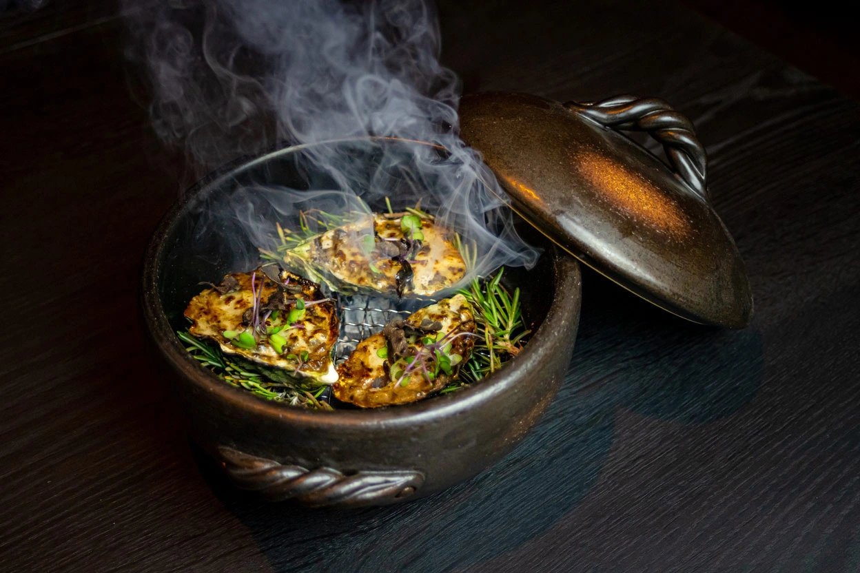 Ardea Steakhouse fine dining restaurant at Nobu Los Cabos in Cabo San Lucas Mexico	