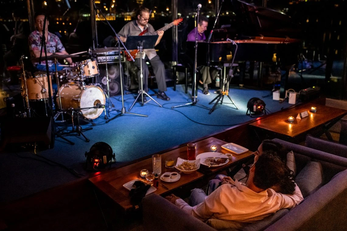 Jazz on the Rocks live jazz music and gourmet dining mixology in Cabo San Lucas Mexico	