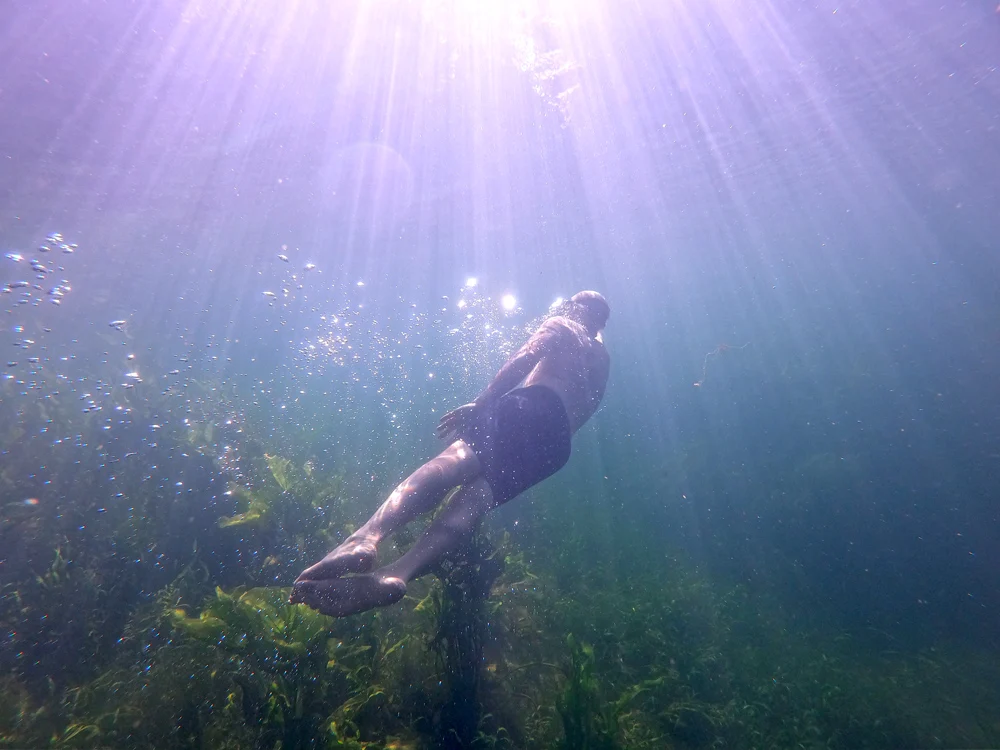 Desert hot springs and freshwater pools in Baja California Sur	