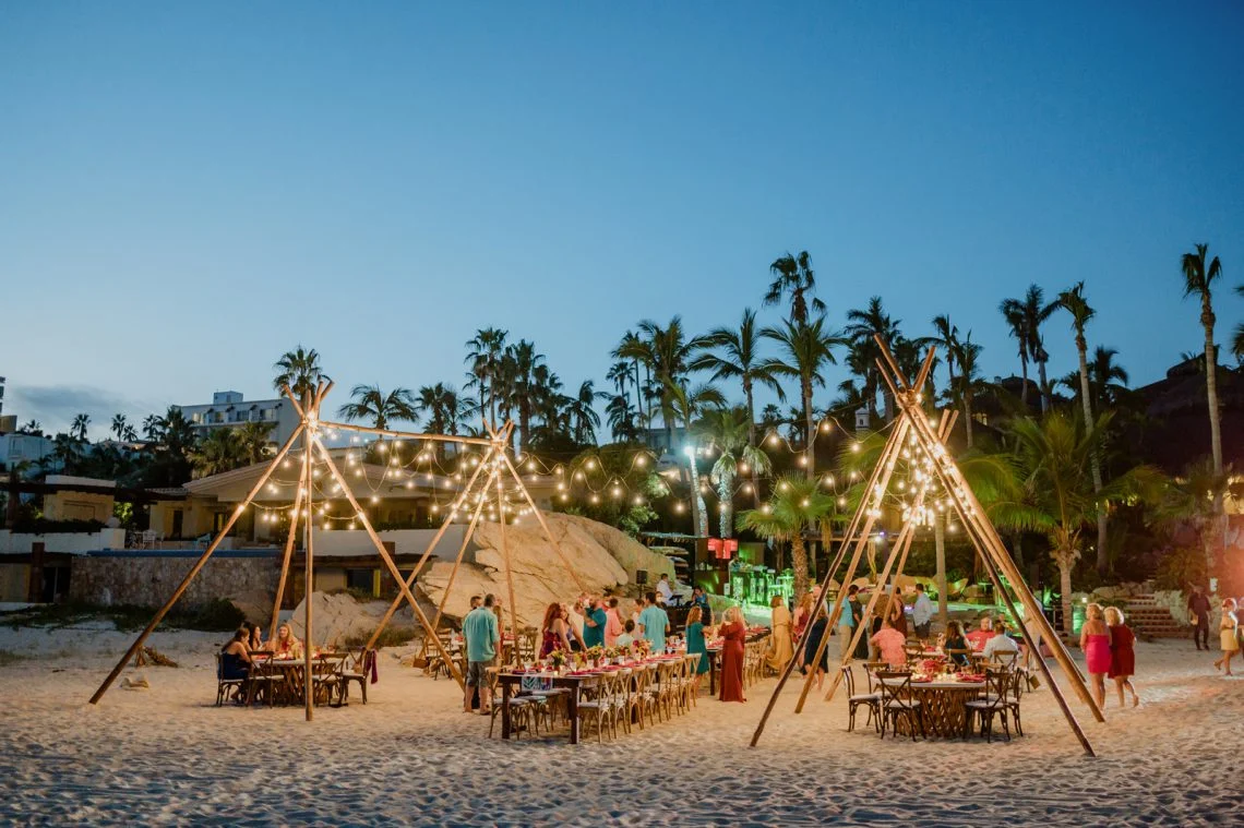 Private vacation rental Cabo San Lucas Beachfront Luxury Villa Birthday Party Celebration	