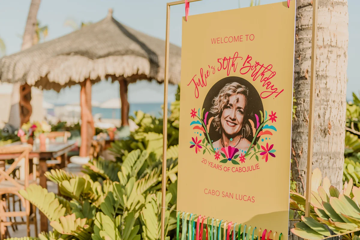 Private vacation rental Cabo San Lucas Beachfront Luxury Villa Birthday Party Celebration	