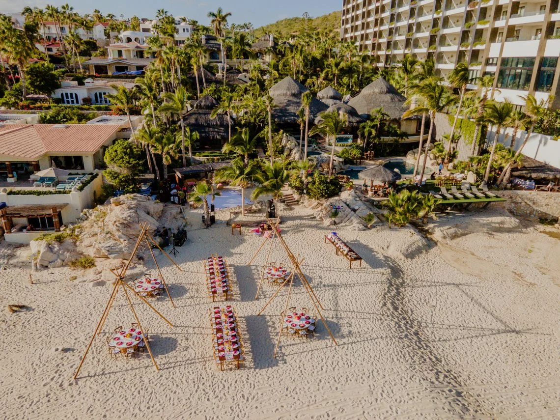 Private vacation rental Cabo San Lucas Beachfront Luxury Villa Birthday Party Celebration	