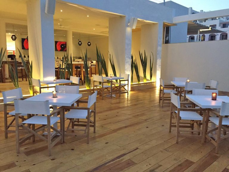 SUR Beach House is located on Médano Beach in Cabo San Lucas Mexico	
