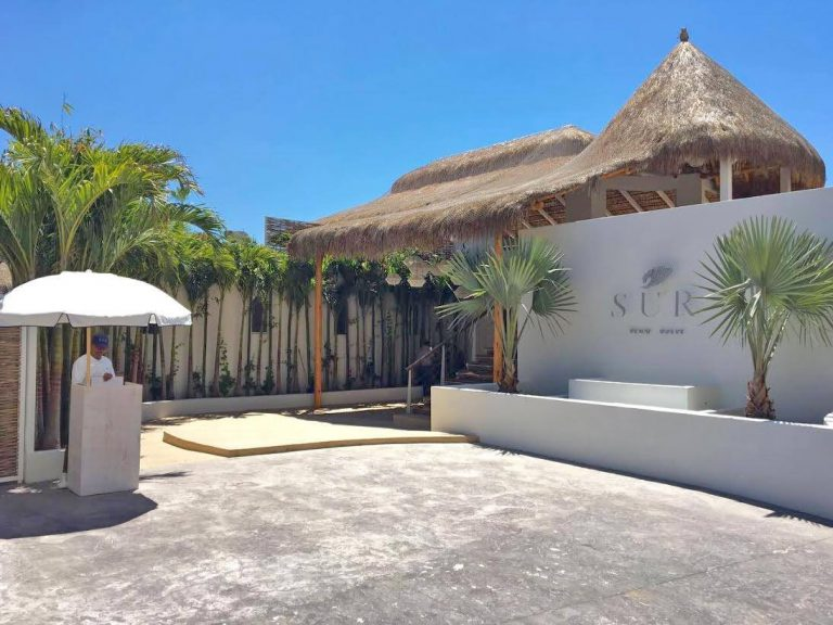 SUR Beach House is located on Médano Beach in Cabo San Lucas Mexico	