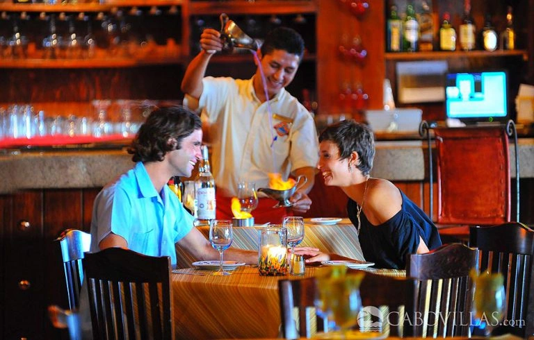 CaboVillas.com - Dining at the Marina Fiesta Resort in Cabo San Lucas is an exceptional experience	
