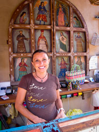 Lupita Cortinas, owner of The Art Market in San Jose del Cabo	