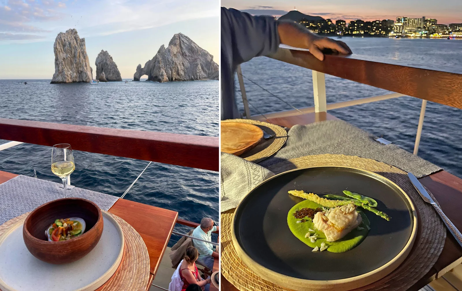 Animalon by the Sea Fine Dining Restaurant Sunset Cruise in Cabo San Lucas Mexico	