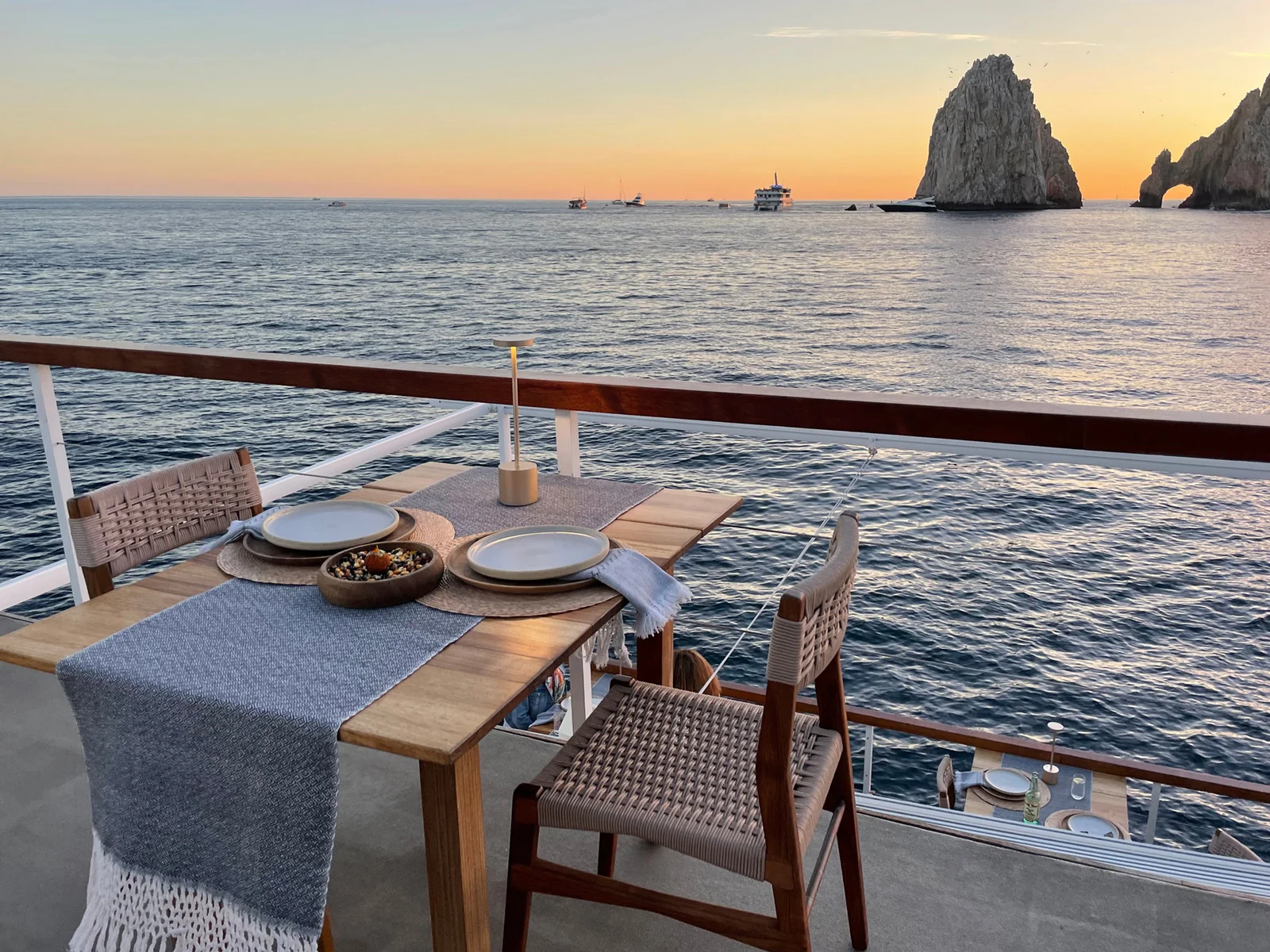 Animalon by the Sea Fine Dining Restaurant Sunset Cruise in Cabo San Lucas Mexico	
