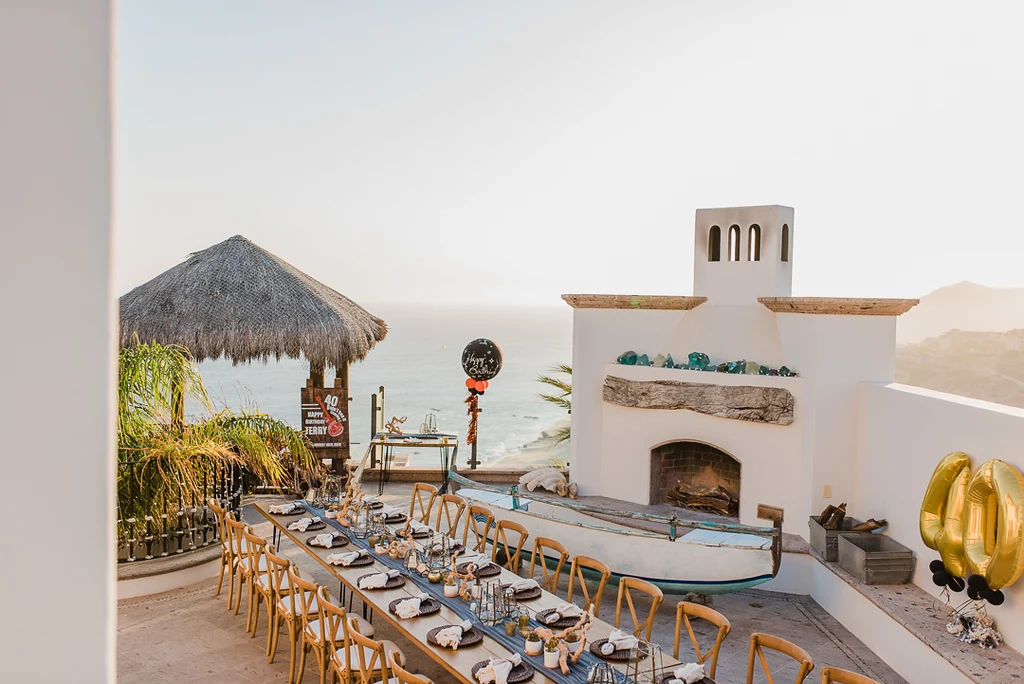 Private events at vacation rental in Los Cabos Mexico travel	