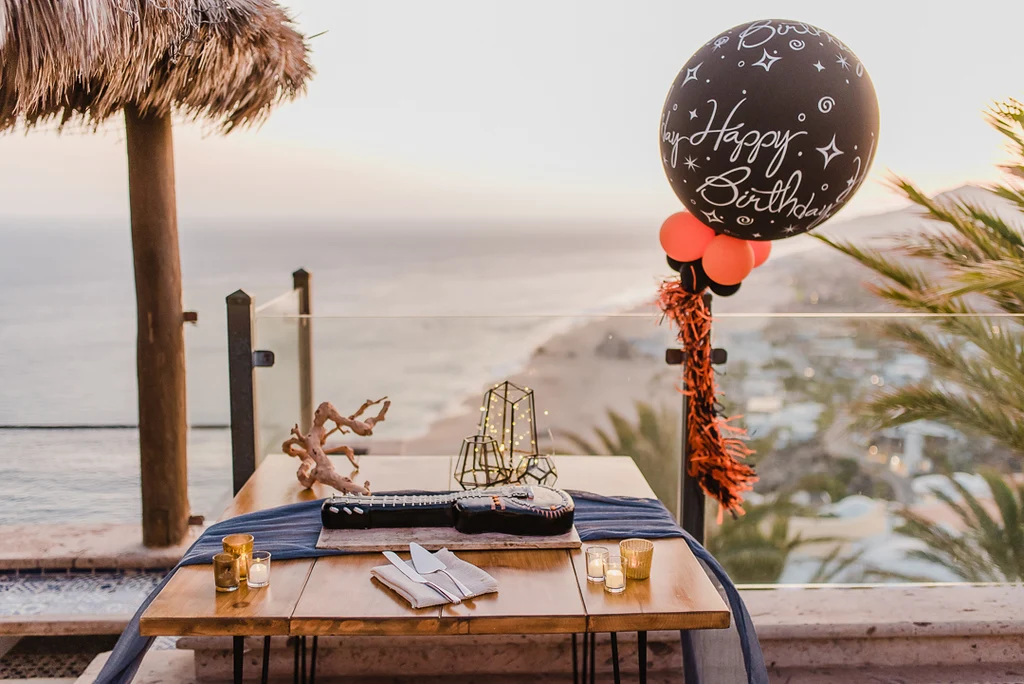 Fabulous 40th birthday party in private vacation rental Villa Turquesa in Cabo San Lucas Mexico	