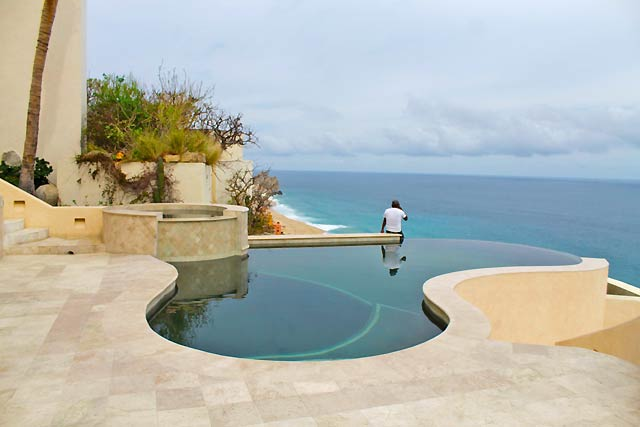 The pool at Villa Buena Vida in Pedregal, Cabo San Lucas - September 24, 2014	