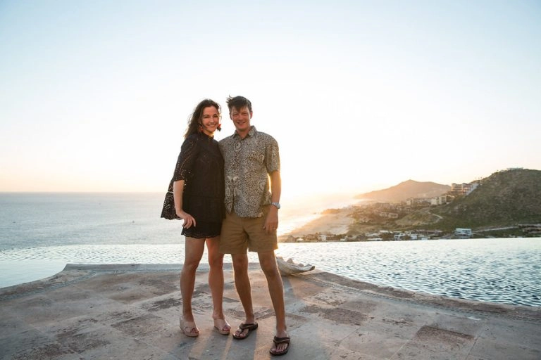 Birthday party at luxury vacation rental in Cabo San Lucas Mexico	