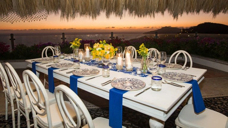 Birthday party at luxury vacation rental in Cabo San Lucas Mexico	