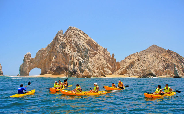 Kayaking in Cabo San Lucas Mexico	