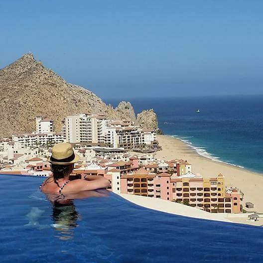 Beautiful ocean views from private vacation rental Villa Bellissima in Cabo San Lucas Mexico	