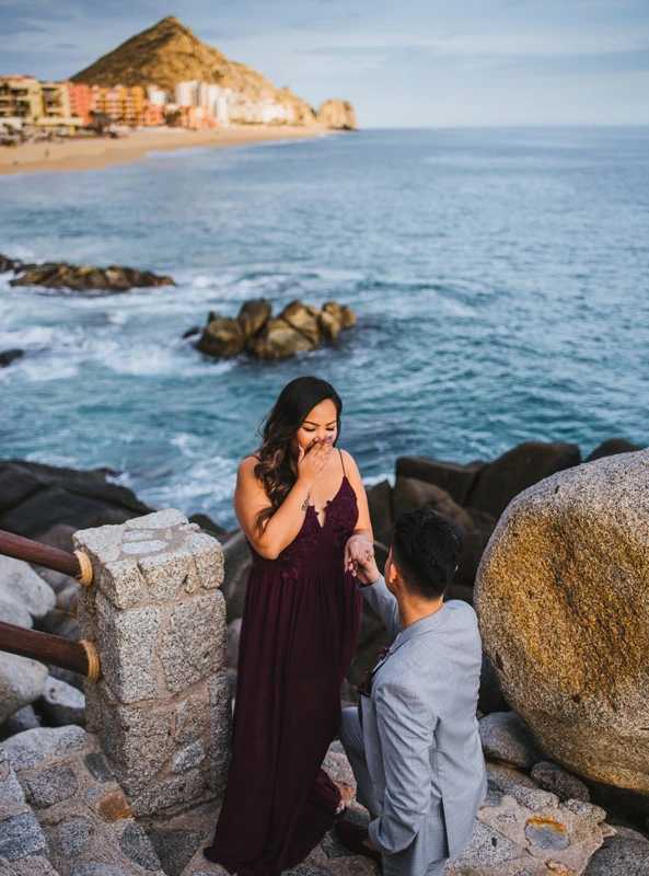 Engagement in Cabo San Lucas Mexico	
