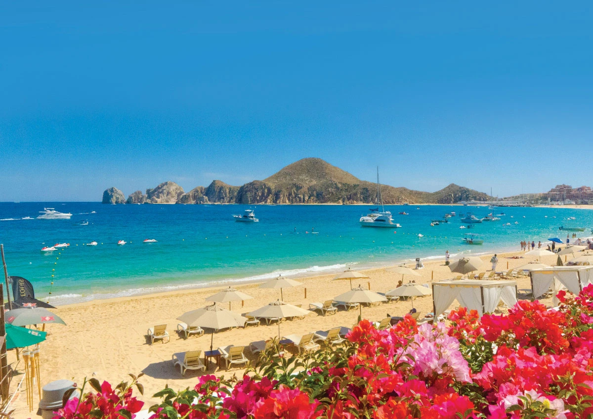 The top beaches in Los Cabos Mexico	