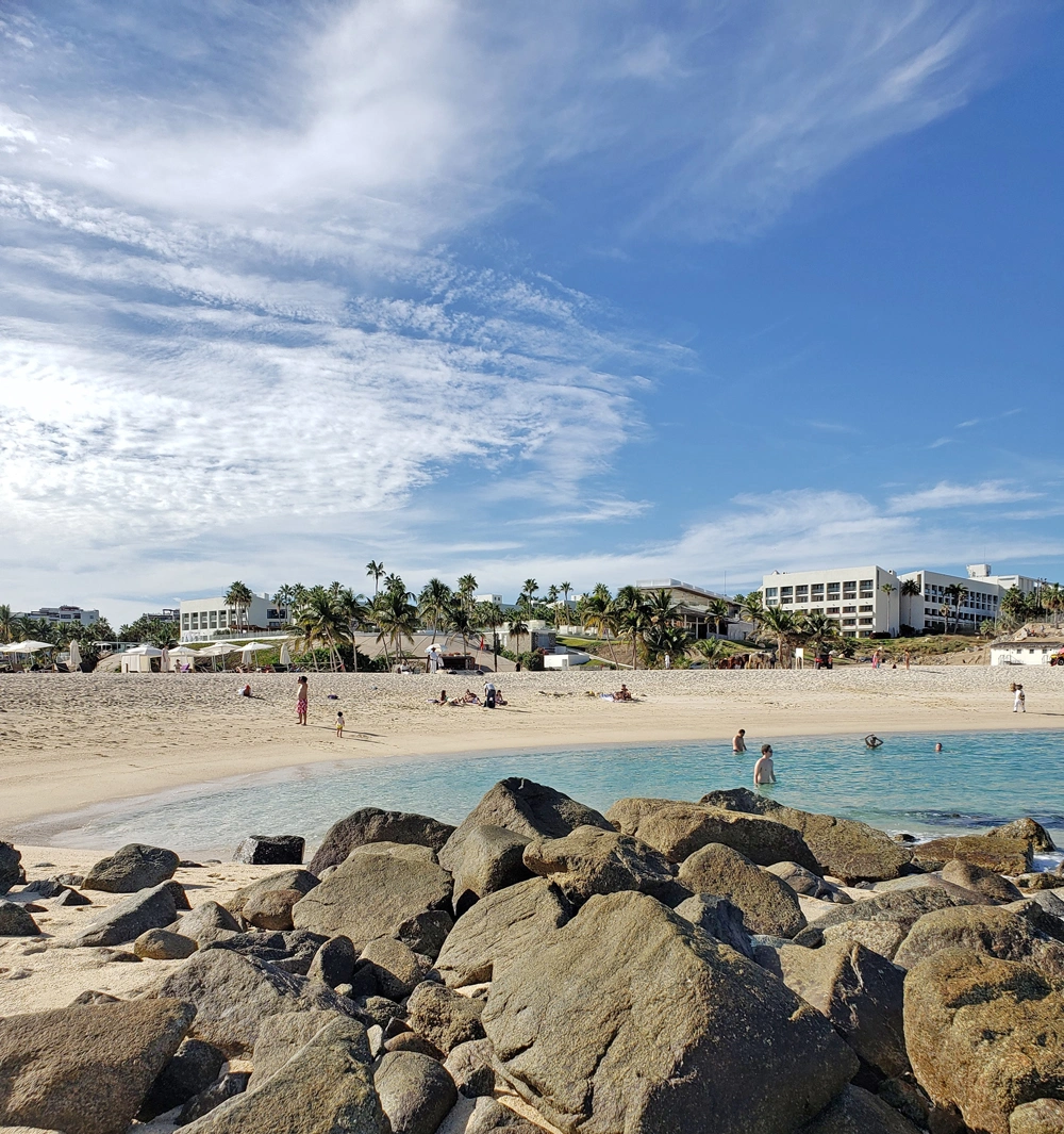 Luxury beachfront all-inclusive resort vacation in Los Cabos Mexico	