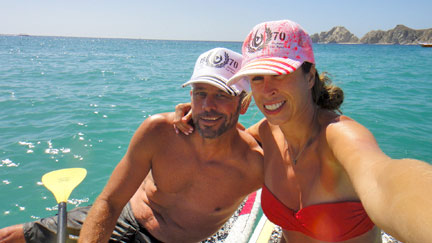 Vacationing in Cabo San Lucas, Mexico	