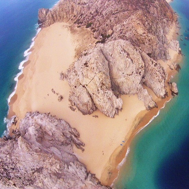 Aerial view of Cabo San Lucas, Mexico	