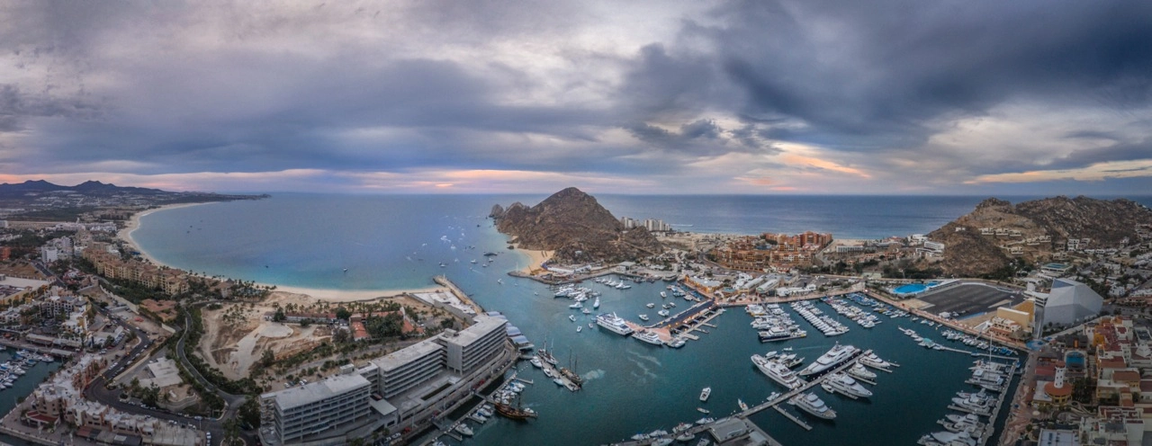 Aerial View of Cabo San Lucas Mexico	
