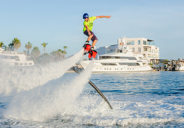Hydro Flyboard - Top 4 Adrenaline-Pumping Activities in Los Cabos Mexico	