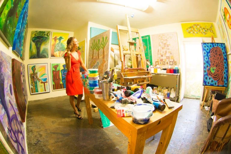 Art District in Todos Santos Mexico	