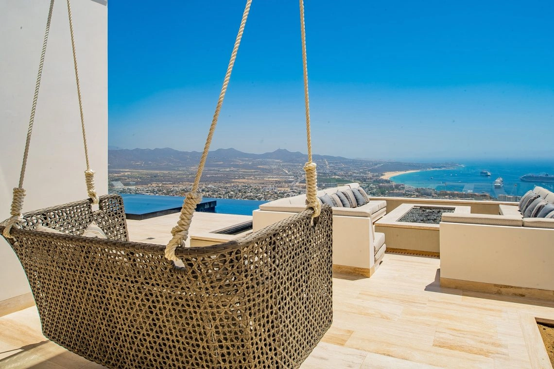 Luxury ocean view private vacation rental Villa Aurora in Cabo San Lucas Mexico	