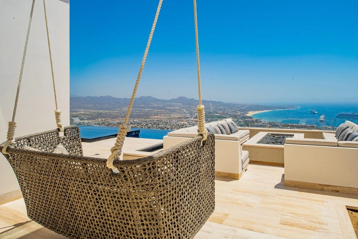 Luxury ocean view vacation rental Villa Aurora in Cabo San Lucas Mexico	