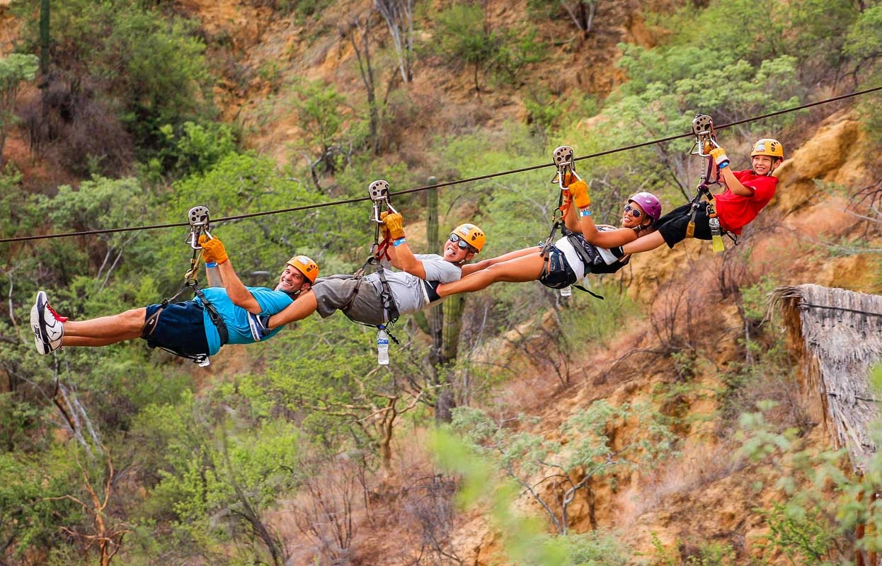 Ziplining Tours in Los Cabos Mexico	