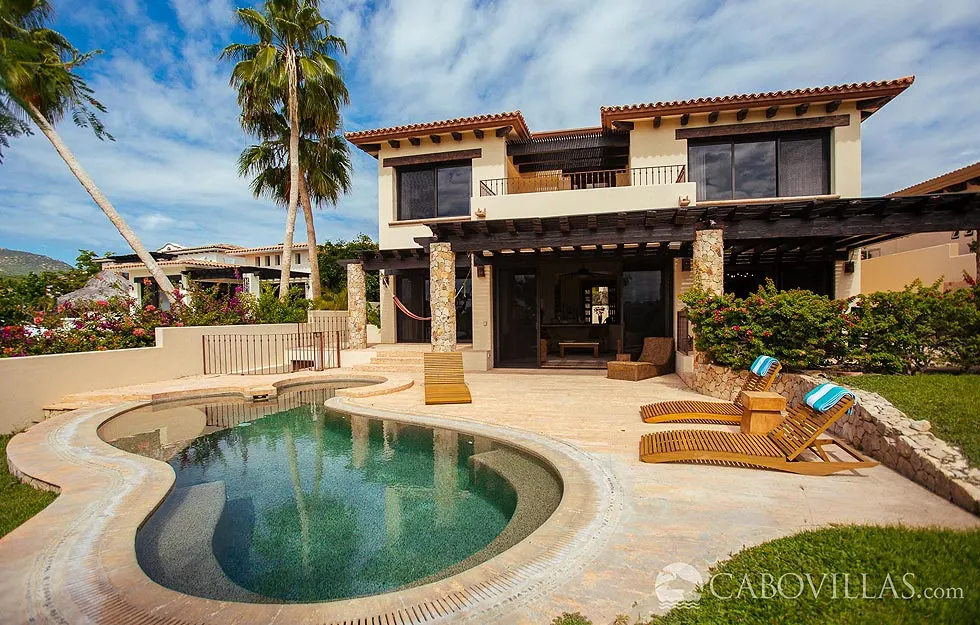 Private vacation rental at Cabo del Sol in Los Cabos Mexico with pool and ocean views	