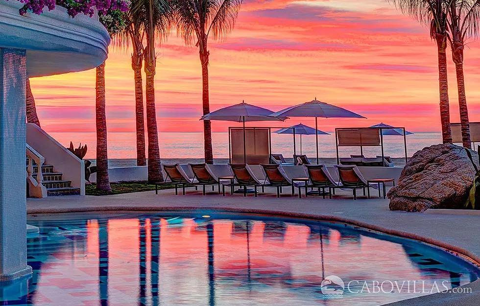 Boutique beachfront resort vacation in Los Cabos Mexico overlooking Sea of Cortez in outstanding location	