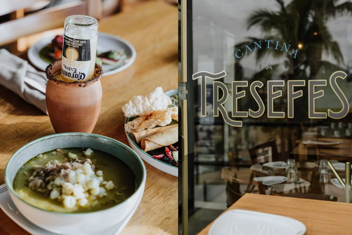 Los Cabos Mexico fine dining restaurant La Tresefes fresh local seafood	