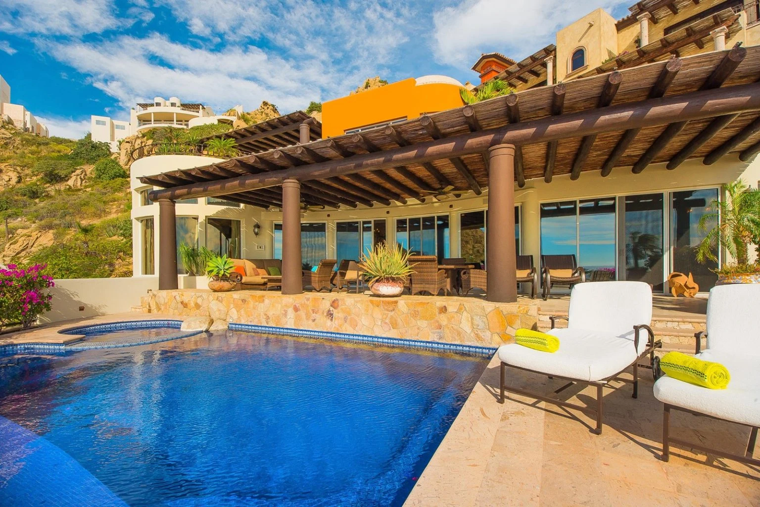 Villa Las Flores Luxury Vacation Rental in Cabo San Lucas Mexico	