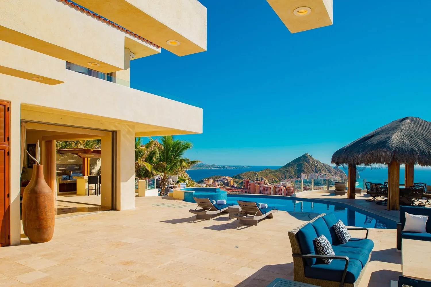 Luxury private vacation rental Villa Penasco in Pedregal Los Cabos Mexico	