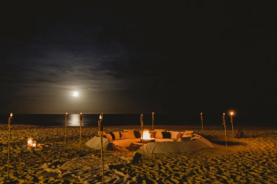 Luxury Destination Wedding on the Beach in Los Cabos Mexico at private Vacation Rental Villa las Rocas	