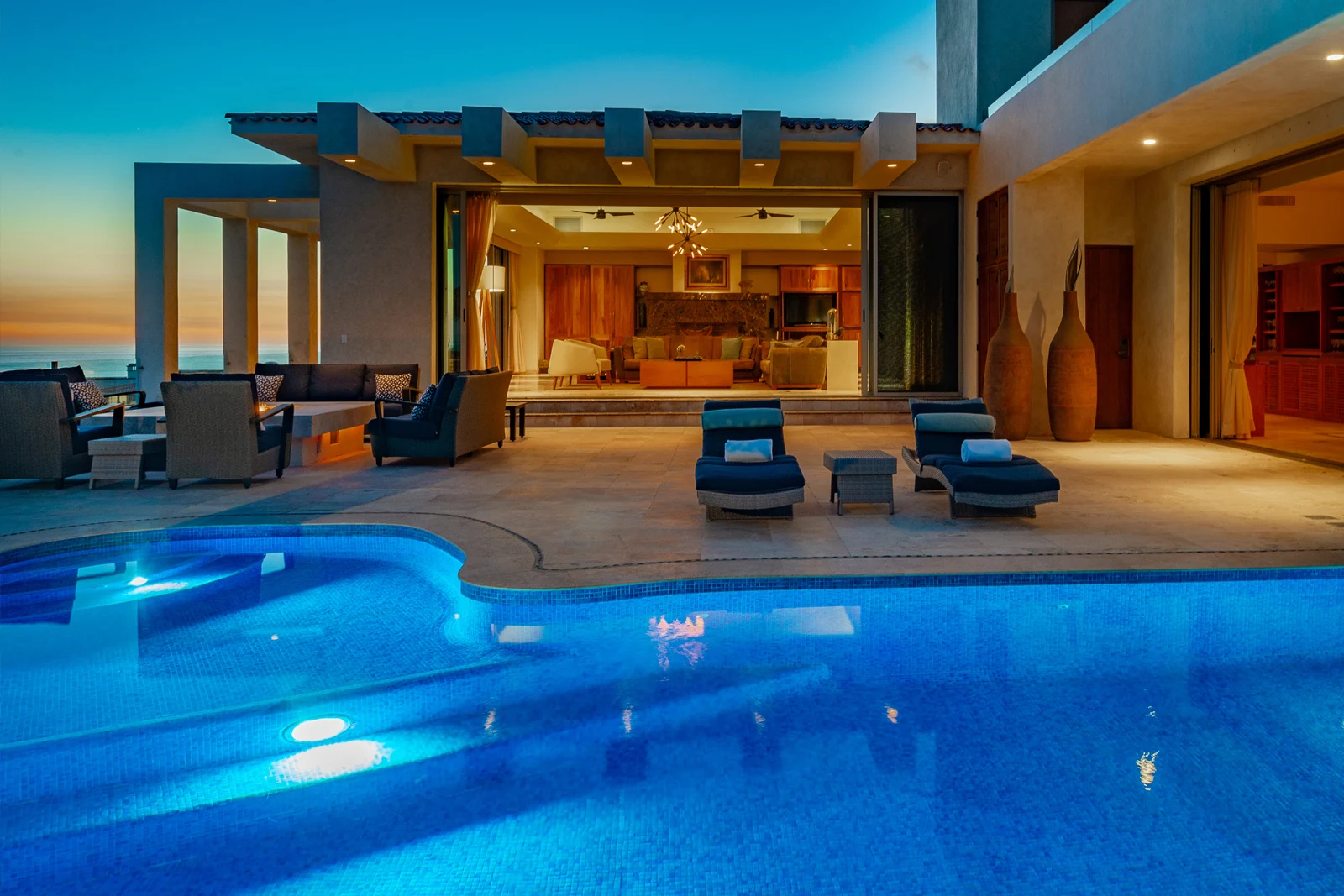 Cabo San Lucas Luxury Vacation Rental Villa Penasco in Pedregal Los Cabos Mexico