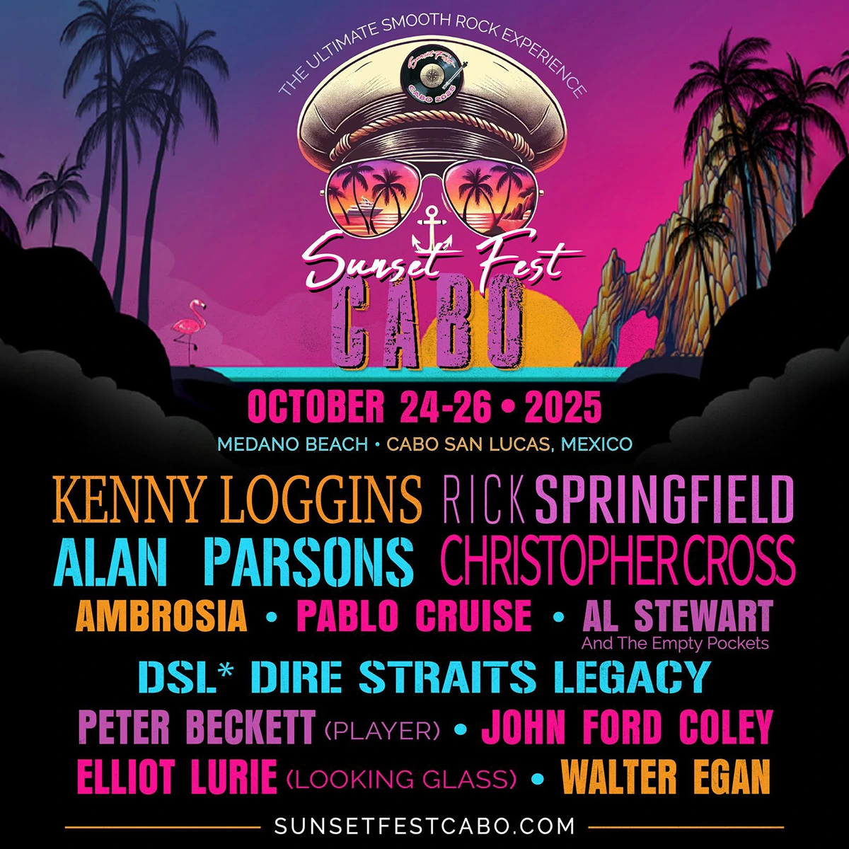 Cabo Yacht Rock Concert Sun Fest