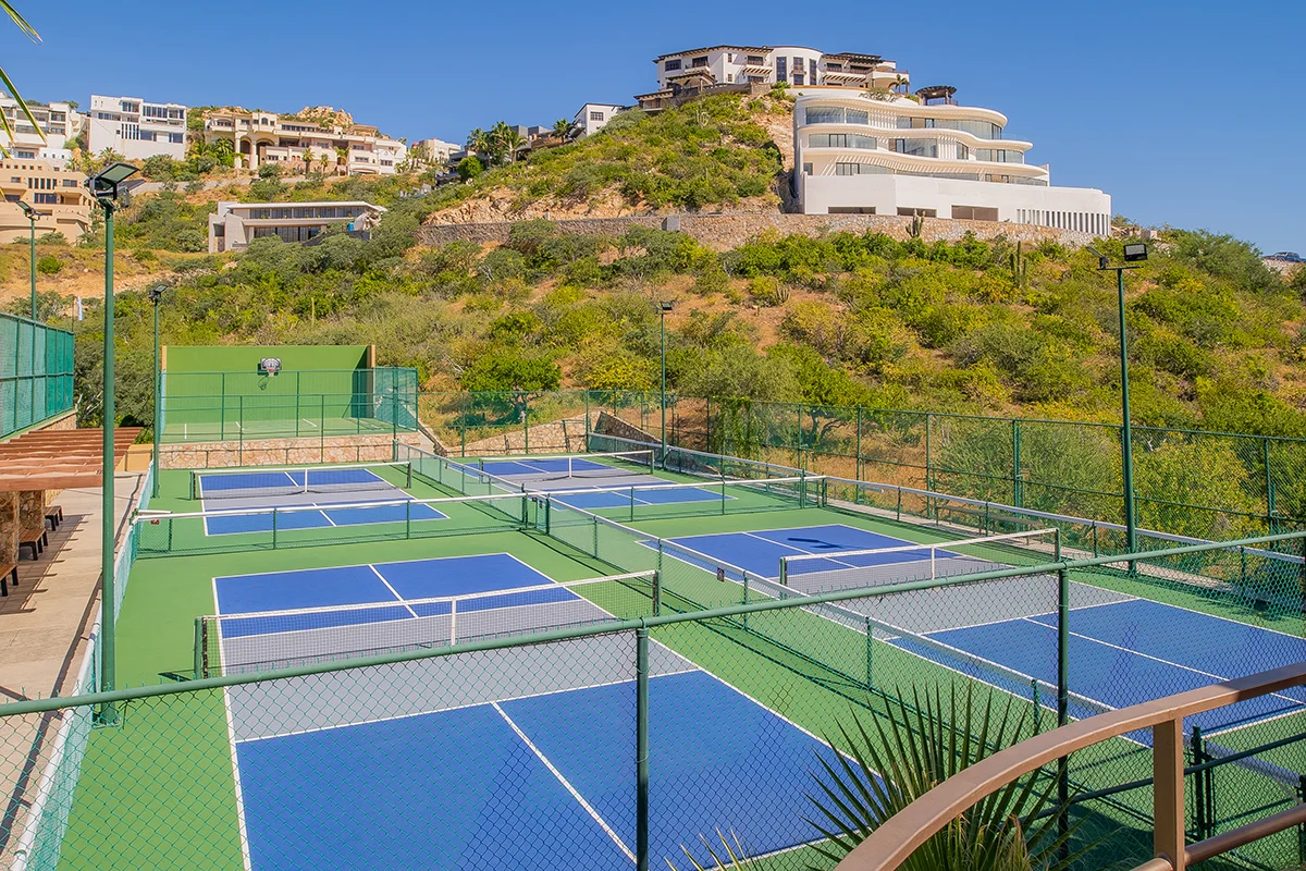 Tennis Courts at Pedregal Cabo San Lucas