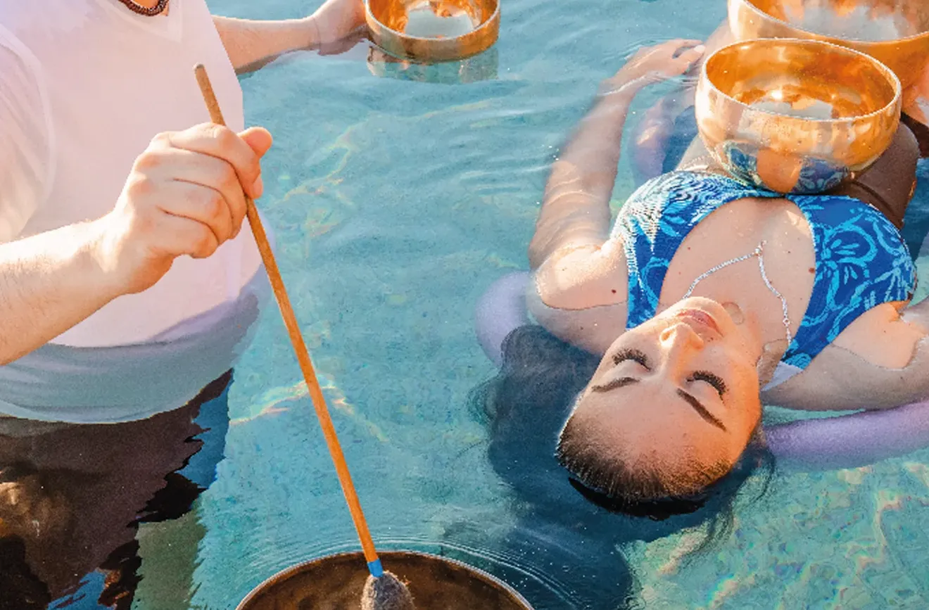 Sound Bath in Los Cabos Mexico